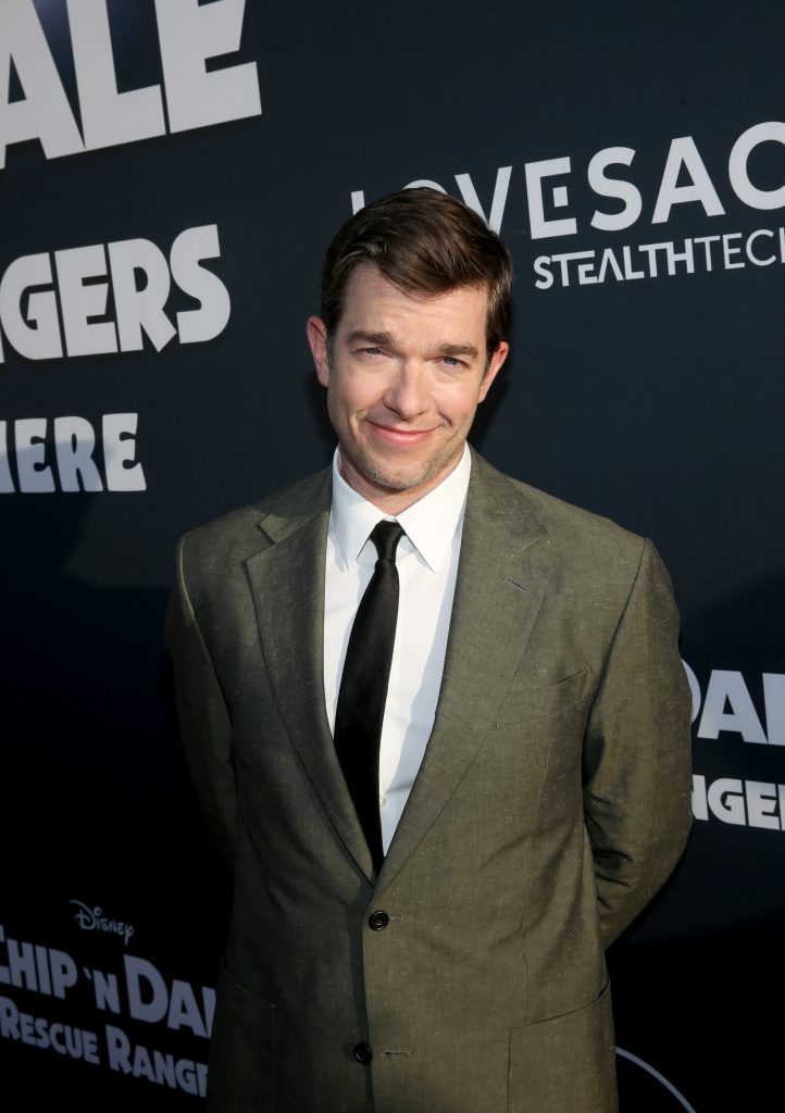John Mulaney attends the Chip ‘n Dale: Rescue Rangers premiere at The El Capitan Theatre in Hollywood, California.