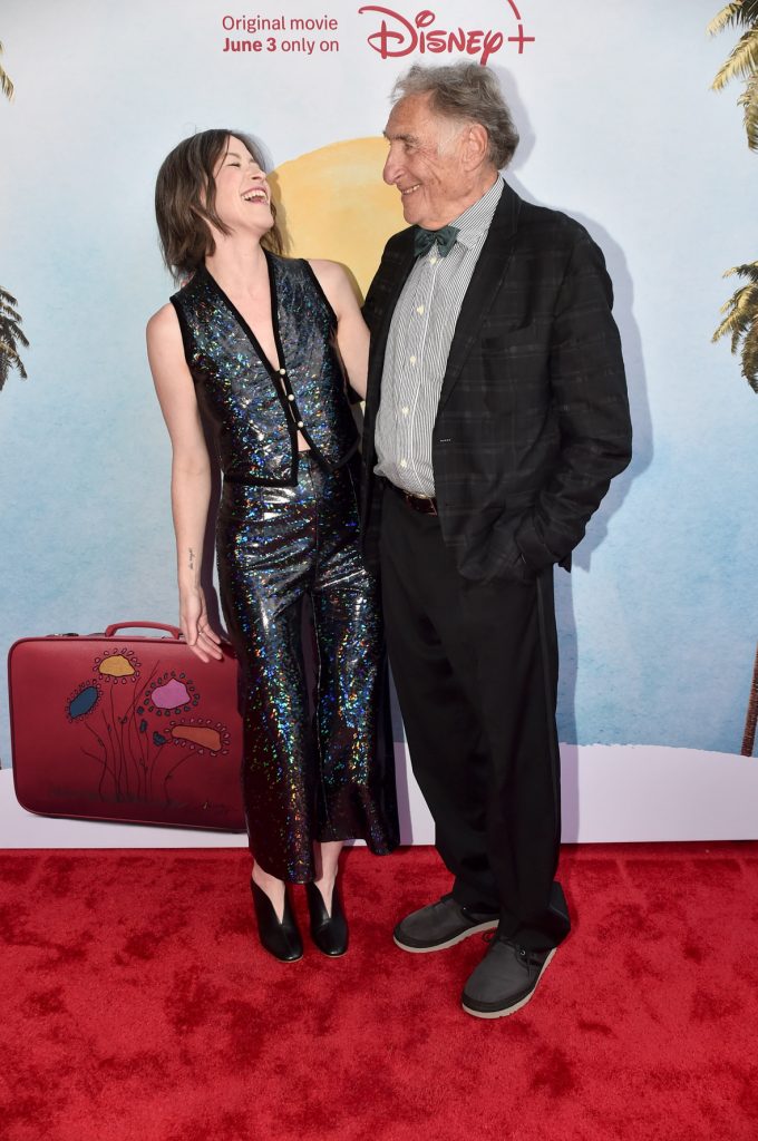 LOS ANGELES, CALIFORNIA - MAY 23: (L-R) Julia Hart and Judd Hirsch attend the Hollywood 'Stargirl' premiere at El Capitan Theatre in Hollywood, California on May 23, 2022. (Photo by Alberto E. Rodriguez/Getty Images for Disney)