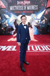 Star Jett Klyne attends the world premiere of Marvel Studios’ Doctor Strange in the Multiverse of Madness.