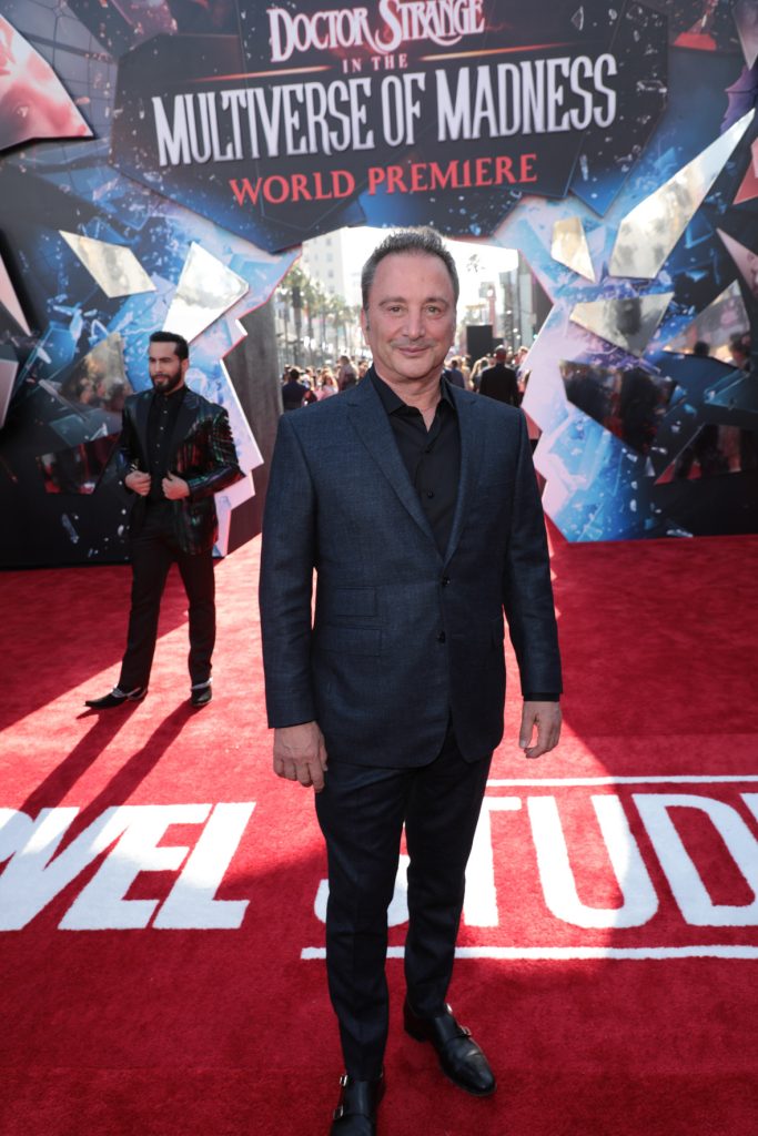 Executive producer Louis D’Esposito attends the world premiere of Marvel Studios’ Doctor Strange in the Multiverse of Madness.