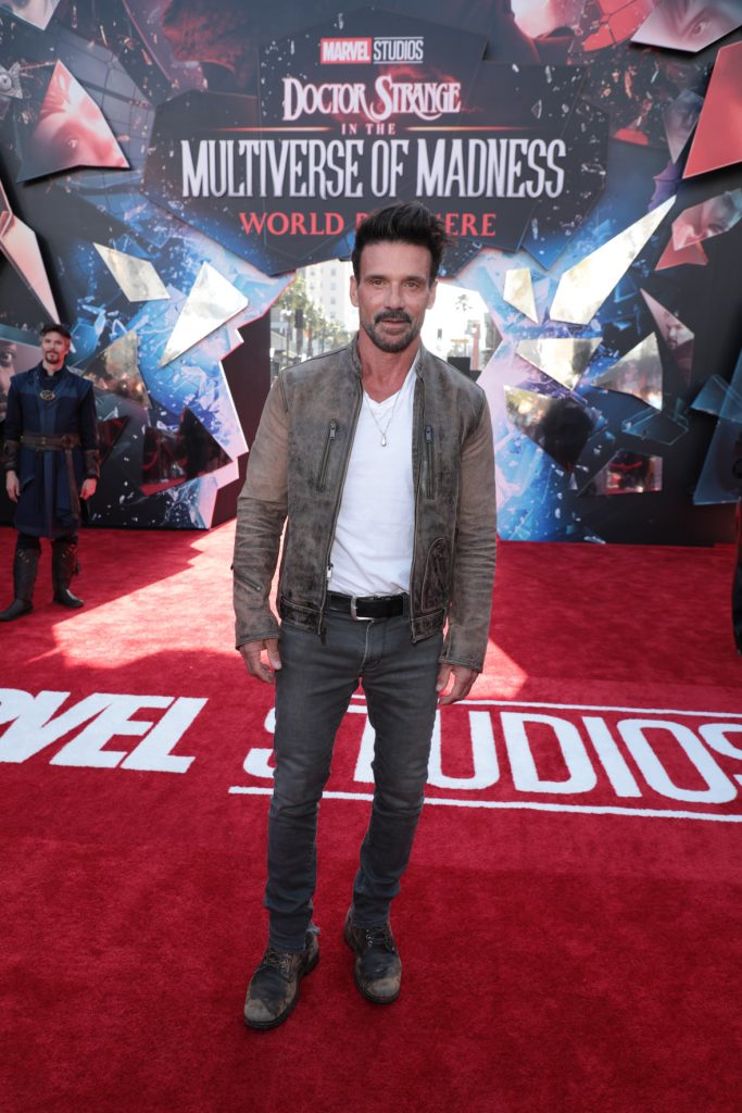 Frank Grillo attends the world premiere of Marvel Studios’ Doctor Strange in the Multiverse of Madness.