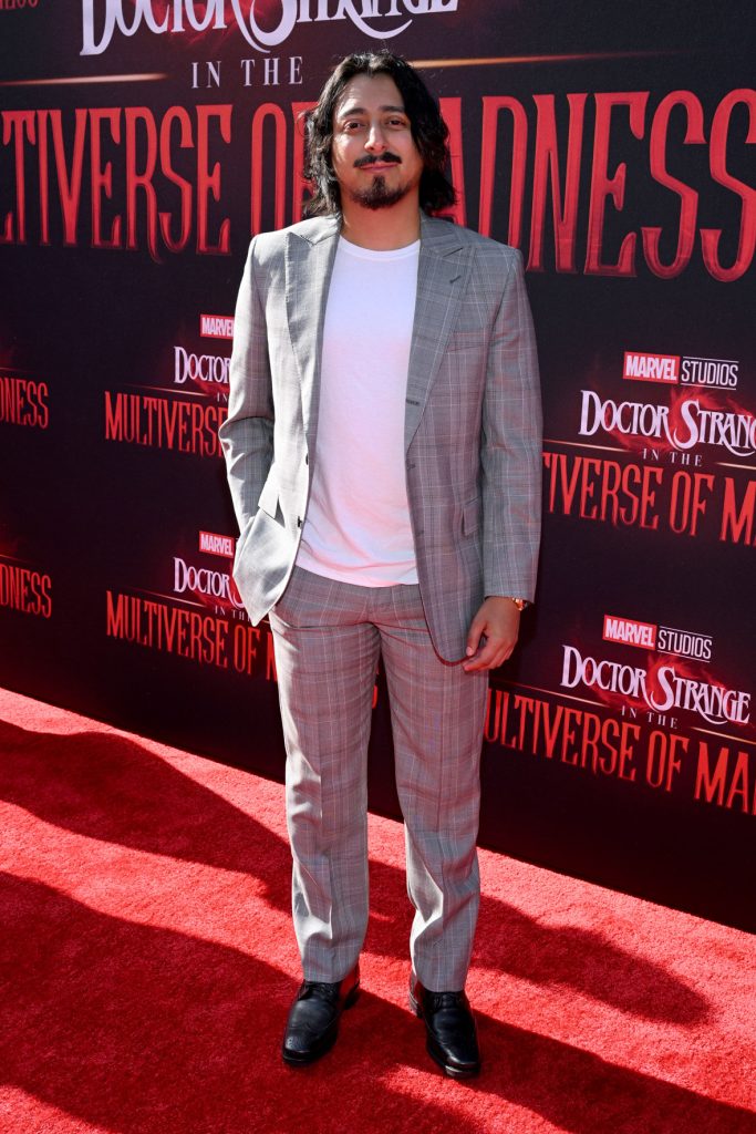 Tony Revolori attends the world premiere of Marvel Studios’ Doctor Strange in the Multiverse of Madness.