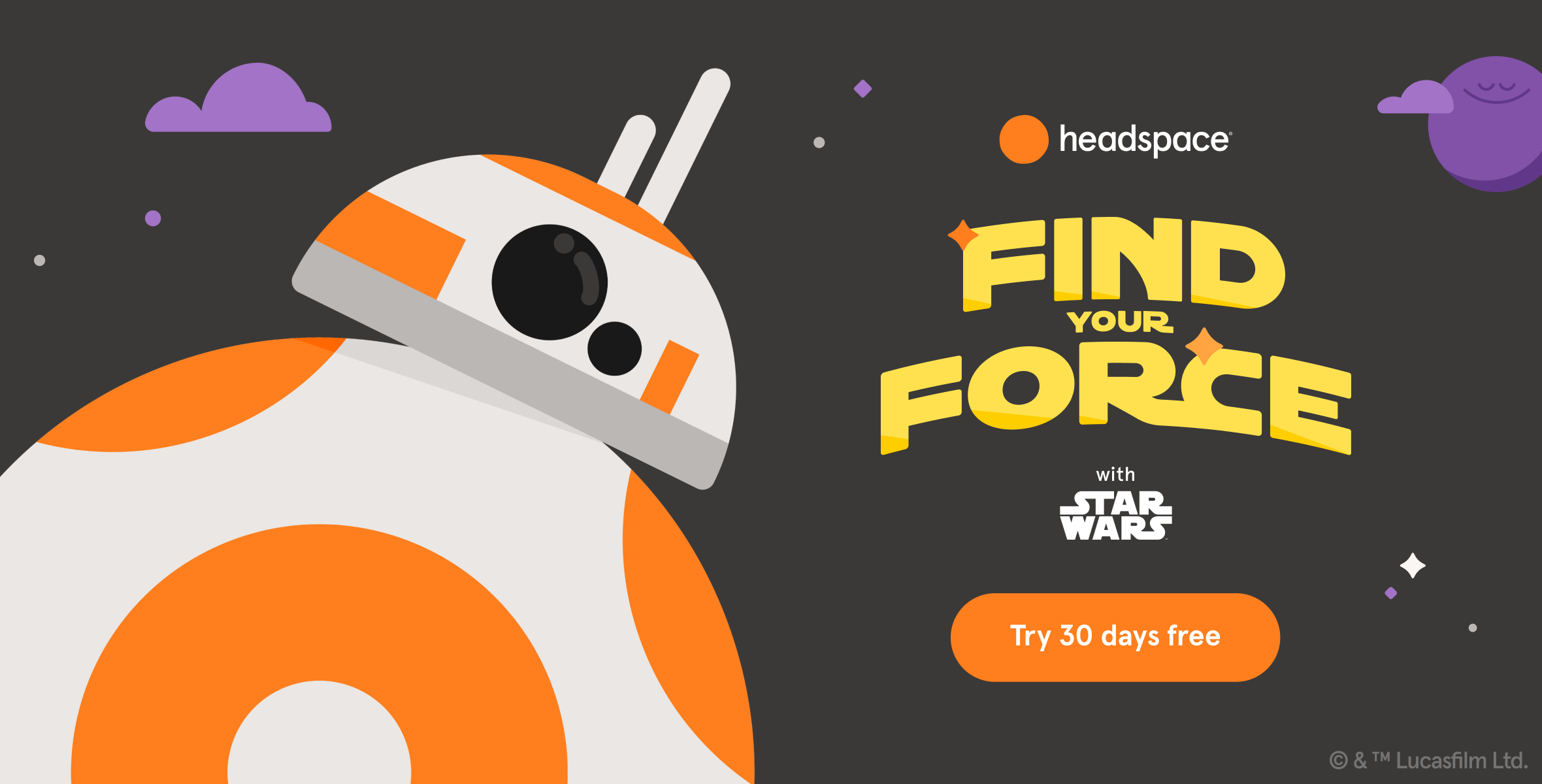 Star Wars Day: Practice mindfulness with Yoda, Chewie on Headspace app