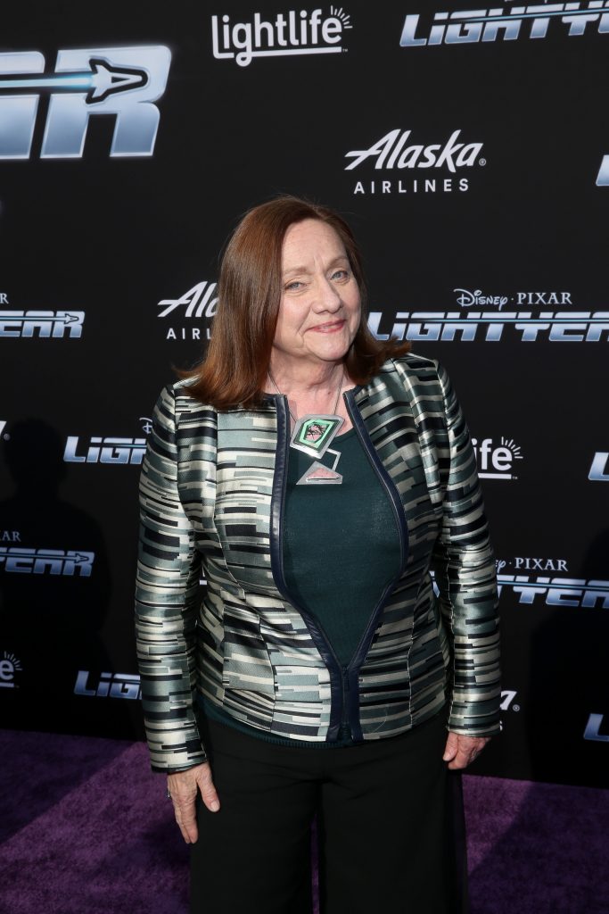 Dale Soules (voice of Darby Steel) attends the world premiere of Disney and Pixar’s Lightyear at El Capitan Theatre in Hollywood, California.