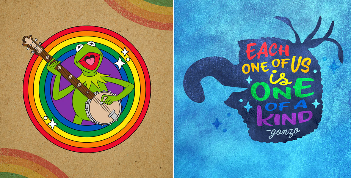 Muppets  Pride Phone Wallpapers Celebrating the Lovers the Dreamers and  YOU  D23