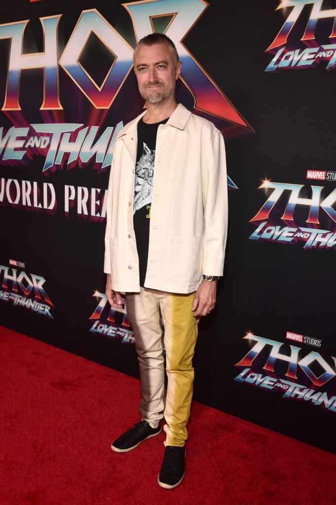 LOS ANGELES, CALIFORNIA - JUNE 23: Sean Gunn attends the Thor: Love and Thunder World Premiere at the El Capitan Theatre in [Hollywood], California on June 23, 2022. (Photo by Alberto E. Rodriguez/Getty Images for Disney)