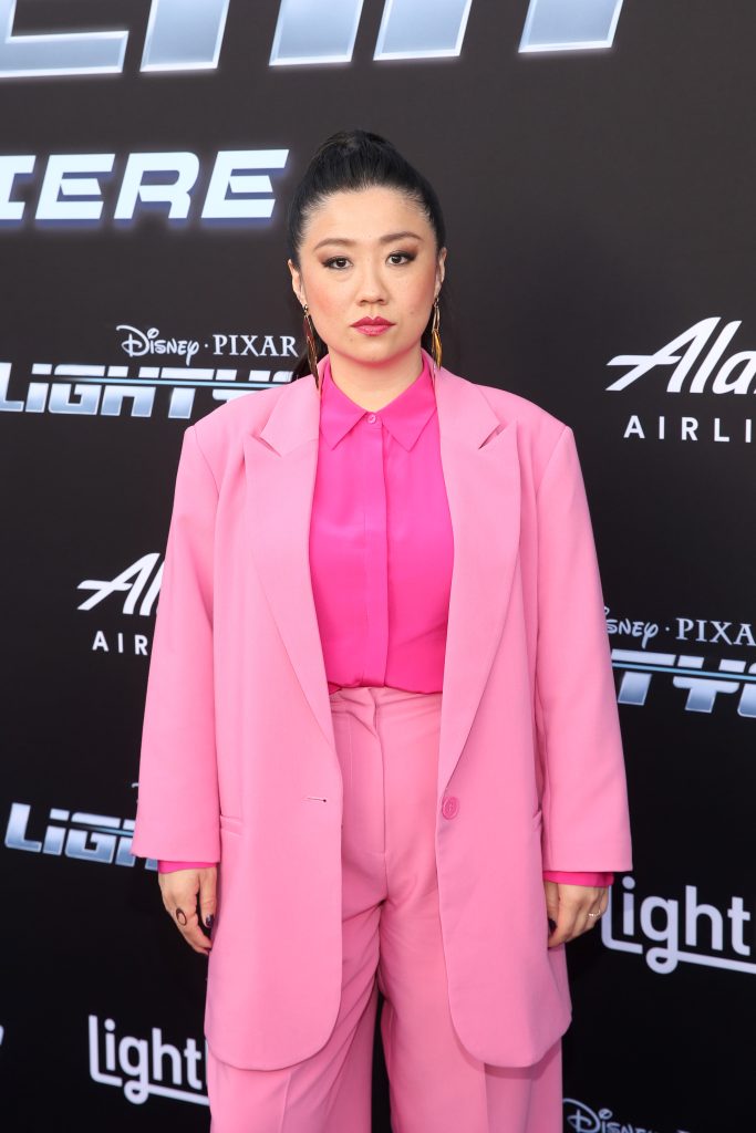 Sherry Cola attends the world premiere of Disney and Pixar’s Lightyear at El Capitan Theatre in Hollywood, California.
