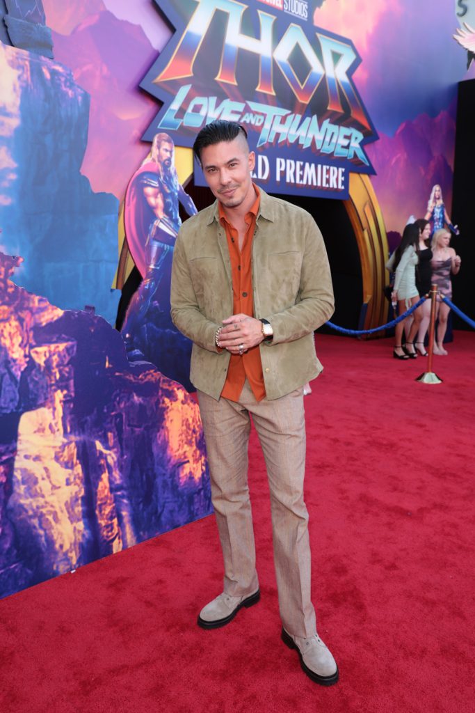 Lewis Tan attends the Love and Thunder World Premiere at the El Capitan Theatre in Hollywood, CA on Thursday, June 23, 2022.(photo: Alex J.Berliner/ABImages)