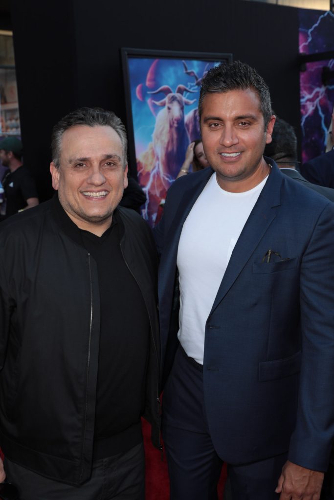Joe Russo and Disney’s Asad Ayaz attend the Love and Thunder World Premiere at the El Capitan Theatre in Hollywood, CA on Thursday, June 23, 2022.

(photo: Alex J.Berliner/ABImages)