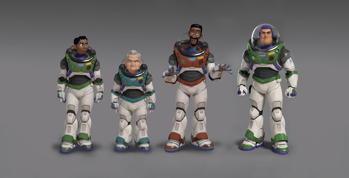 Infinitely Interesting Lightyear Concept Art D23