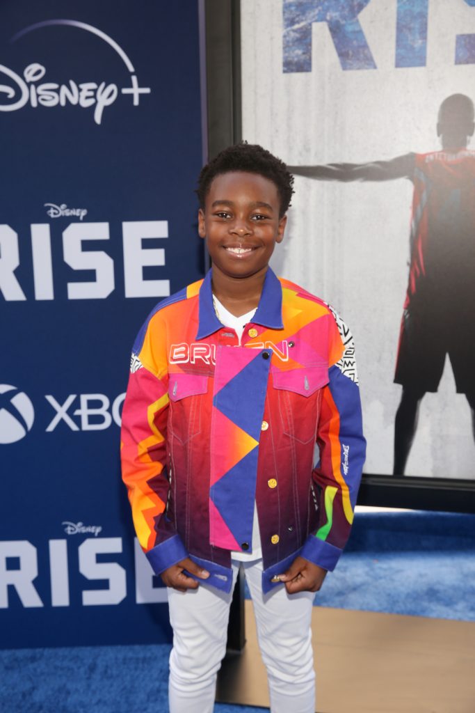 BURBANK, CALIFORNIA - JUNE 22: McColm Cephas Jr. attends the world premiere of Rise at Walt Disney Studios in Burbank, California on June 22, 2022. (Photo by Jesse Grant/Getty Images for Disney)