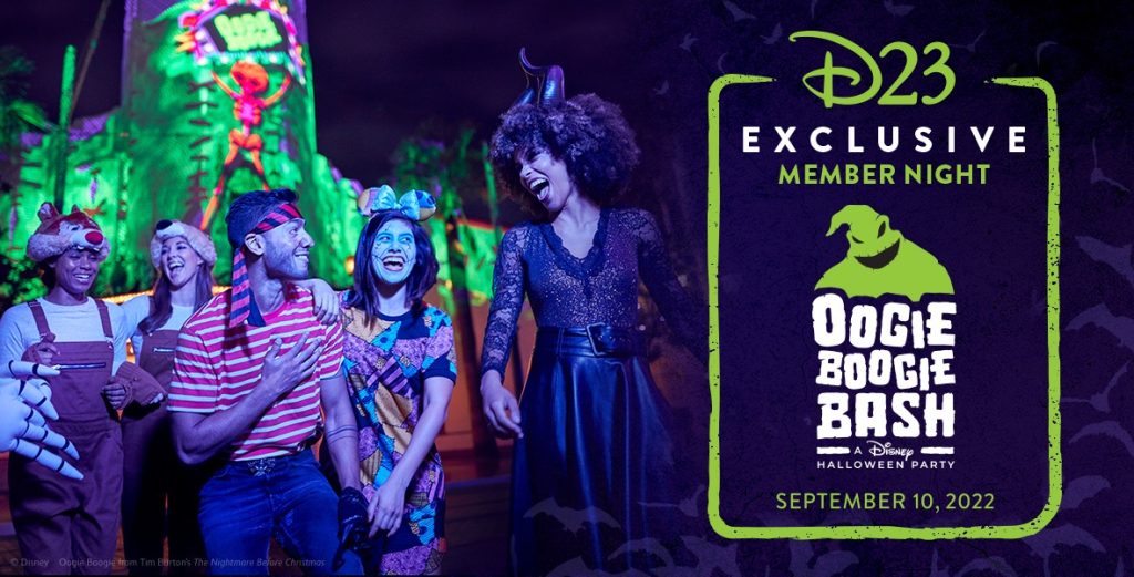 D23 Exclusive Member Night: Oogie Boogie Bash – A Disney Halloween Party
