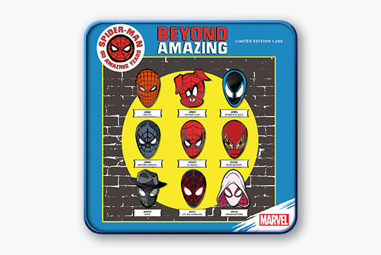 Marvel's Spider-Man 60th Anniversary Pin Set