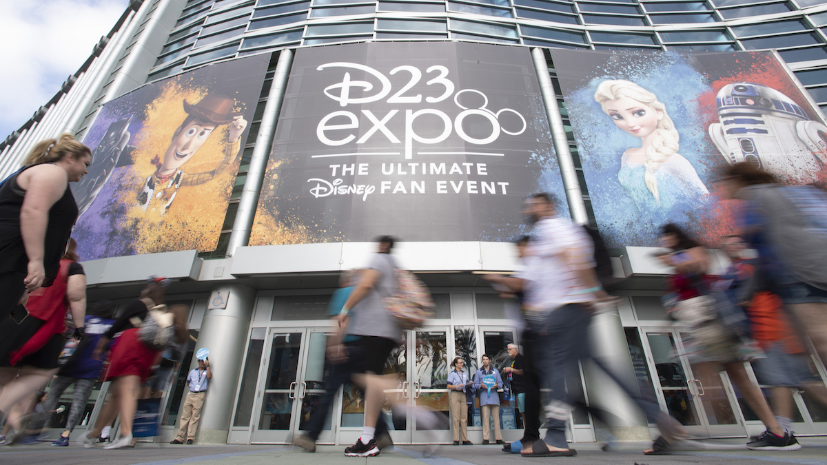 D23 EXPO 2019 D23 EXPO 2019 - The Ultimate Disney Fan Event - brings together all the worlds of Disney under one roof for three packed days of presentations, pavilions, experiences, concerts, sneak peeks, shopping, and more. The event, which takes place August 23 - 25 at the Anaheim Convention Center, provides fans with unprecedented access to Disney films, television, games, theme parks, and celebrities. (The Walt Disney Company/Image Group LA)
D23 EXPO 2019