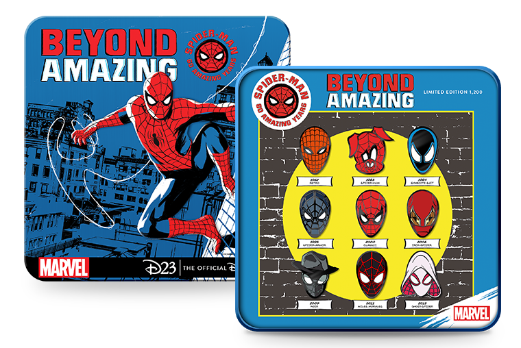 Spider-Man Pin Set