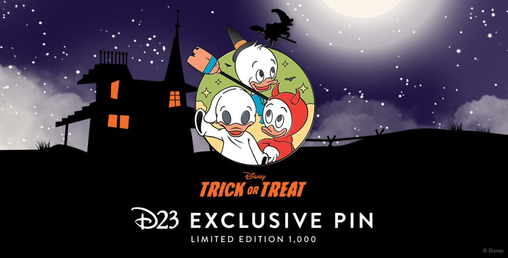 On Sale Soon: No Tricks, Only Treats with Pin Commemorating 70 Years of Trick or Treat!