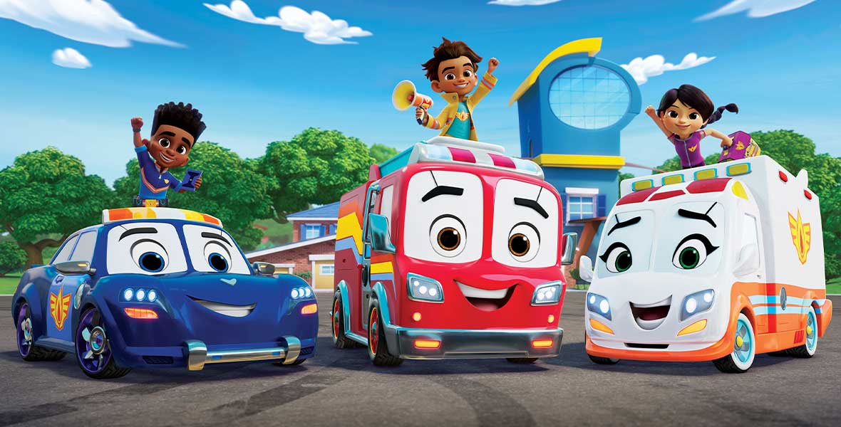 Let's Roll! Behind the Scenes of Disney Junior's New Series Firebuds - D23