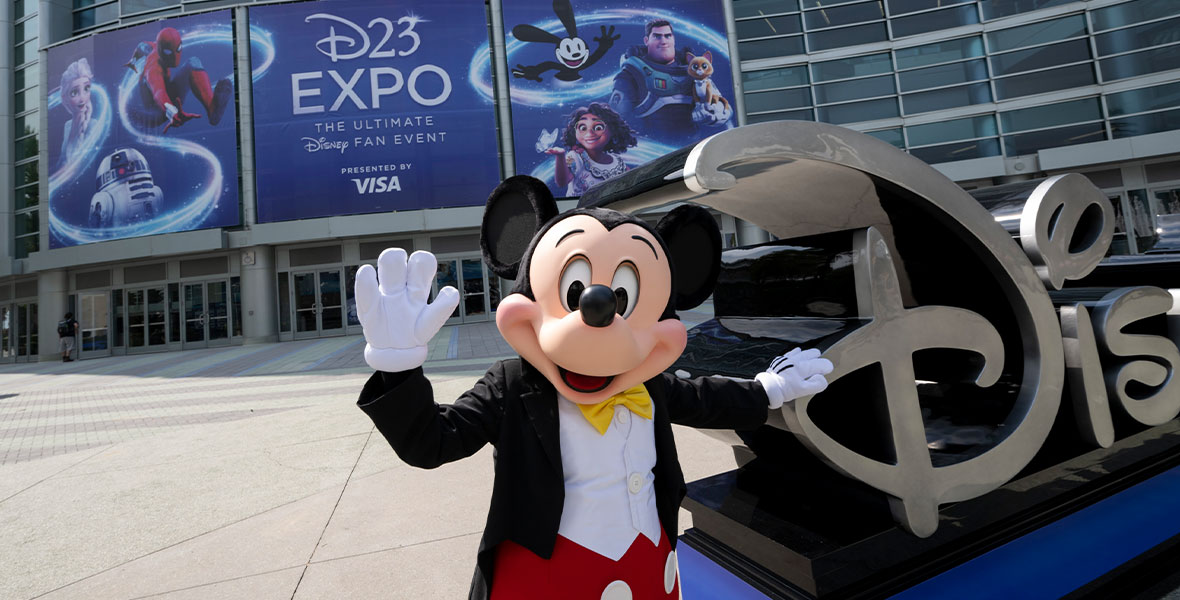 Mickey at the D23 Expo/D23