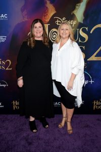 NEW YORK, NEW YORK - SEPTEMBER 27: Rita Ferro and Debra OConnell  attend the Hocus Pocus 2 World Premiere at AMC Lincoln Square on September 27, 2022 in New York City. (Photo by Dimitrios Kambouris/Getty Images for Disney)