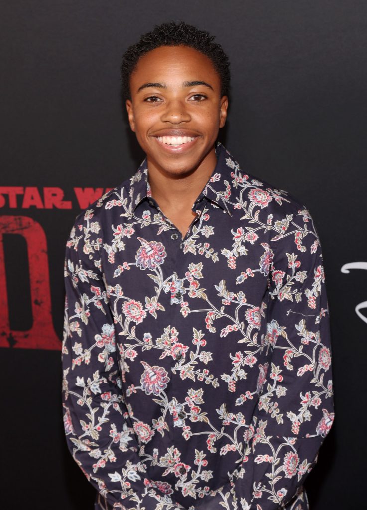 LOS ANGELES, CALIFORNIA - SEPTEMBER 15: Dallas Dupree Young arrives at the special 3-episode launch event for Lucasfilm's original series Andor at the El Capitan Theatre in Hollywood, California on September 15, 2022. (Photo by Jesse Grant/Getty Images for Disney)