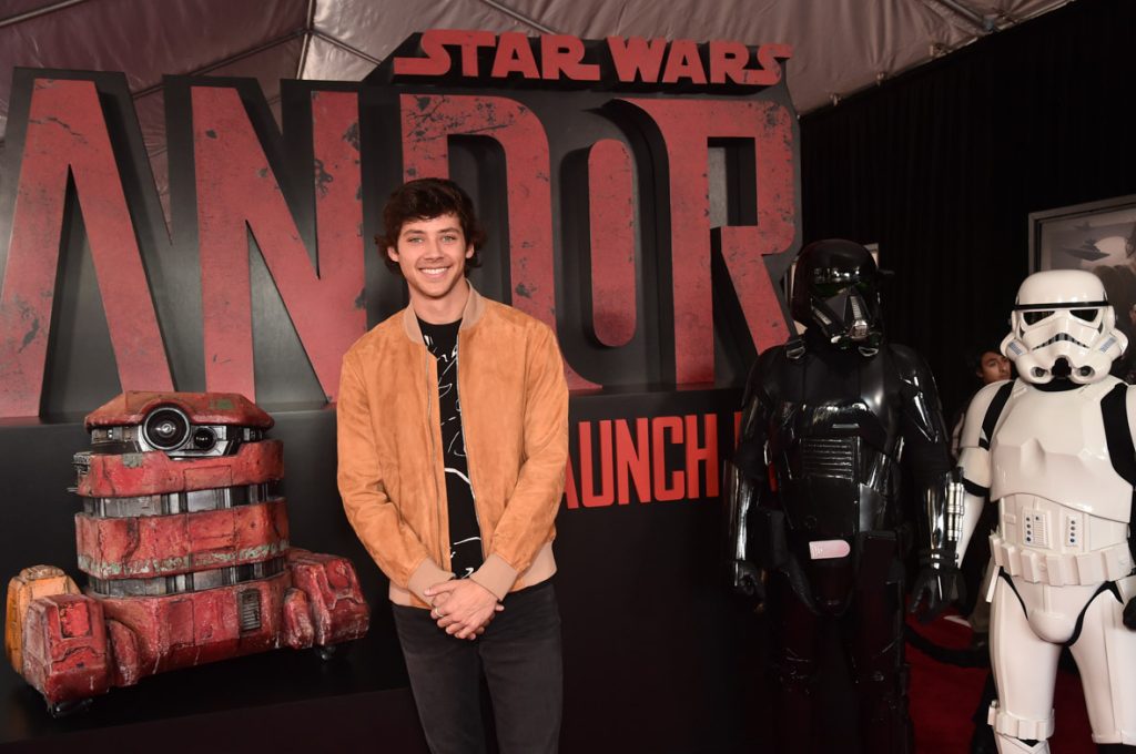LOS ANGELES, CALIFORNIA - SEPTEMBER 15: Matt Cornett arrives at the special 3-episode launch event for Lucasfilm's original series Andor at the El Capitan Theatre in Hollywood, California on September 15, 2022. (Photo by Alberto E. Rodriguez/Getty Images for Disney)
