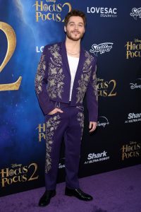 NEW YORK, NEW YORK - SEPTEMBER 27: Froy Gutierrez attends the Hocus Pocus 2 World Premiere at AMC Lincoln Square on September 27, 2022 in New York City. (Photo by Dimitrios Kambouris/Getty Images for Disney)