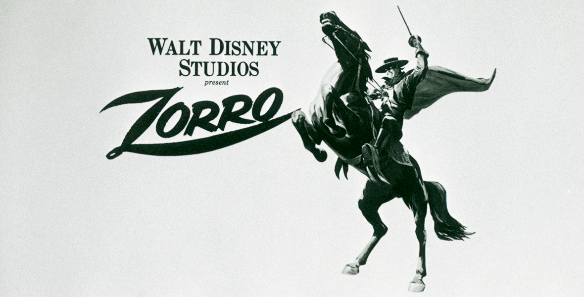 Zorro debuts on TV - D23