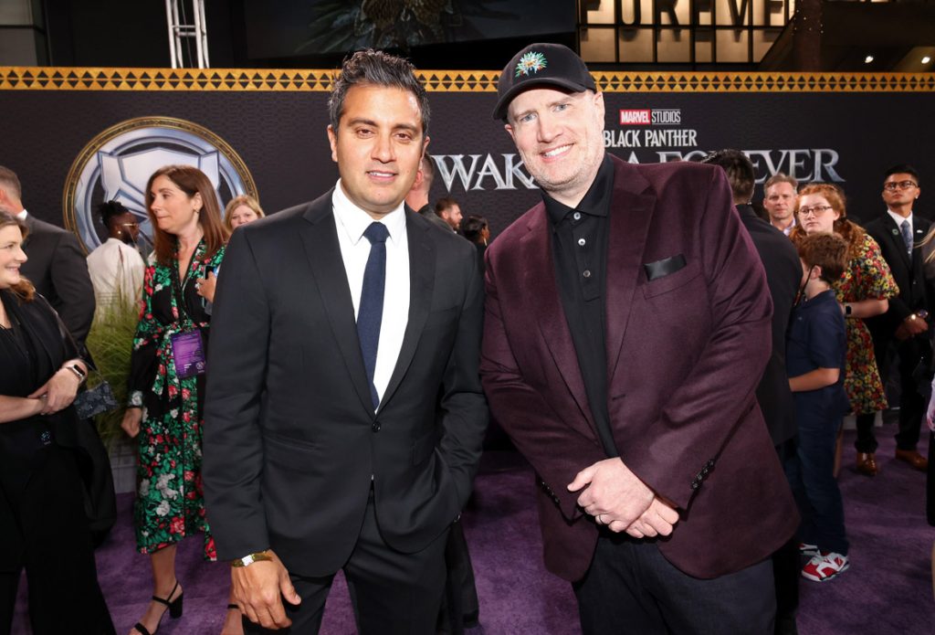 Asad Ayaz and Kevin Feige