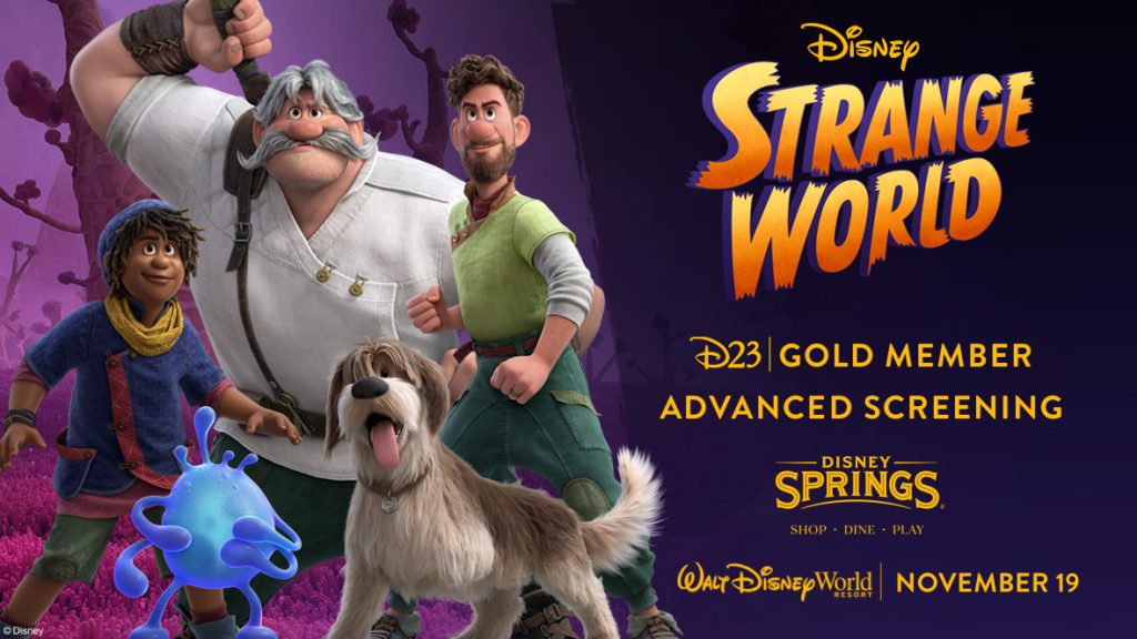 Walt Disney Animation Studios’ Strange World Advance Screening at Disney Springs—Walt Disney World
