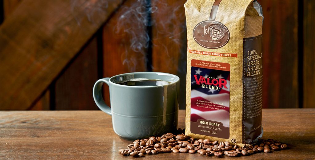 Support Military Heroes When You Try Joffrey’s Valor Blend® Coffee