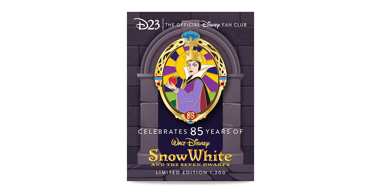 The Fairest Pin Celebrating Snow White and the Seven Dwarfs 85th