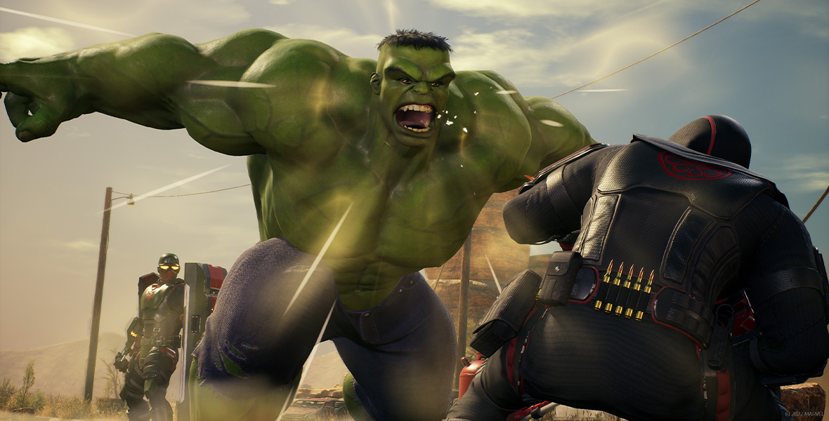 Teaming Up with the Incredible Hulk in Marvel's Midnight Suns