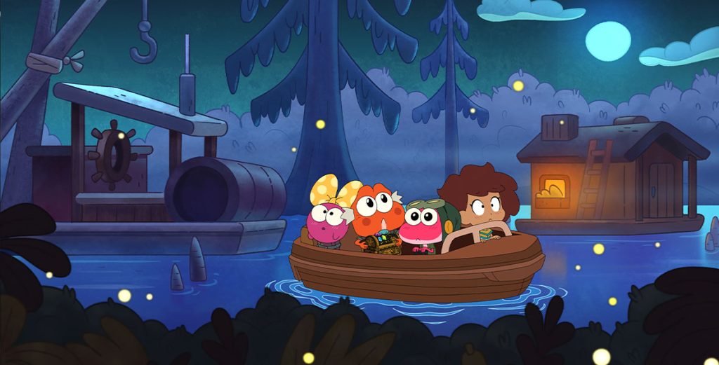 Amphibia Characters Face the Pirates of the Caribbean in New Chibi Tiny Tales Short