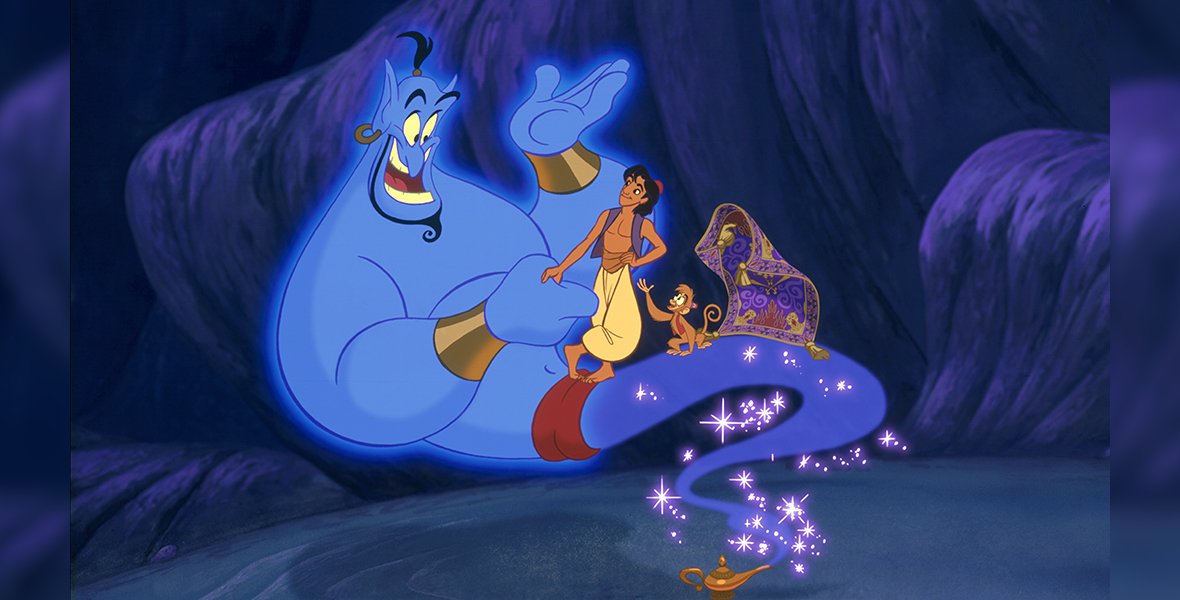 The Genie, Aladdin, Abu and Magic Carpet, Aladdin, 1992