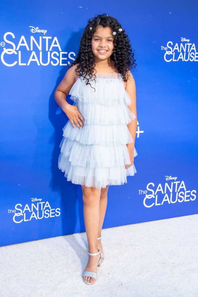 “THE SANTA CLAUSES” CARPET PREMIERE EVENT - The cast of “The Santa Clauses” attends the red carpet premiere at The Walt Disney Studios in Burbank, Calif. on Sunday, November 6. The series begins streaming exclusively on Disney+ Wednesday, November 16. (Disney/PictureGroup)RUPALI REDD