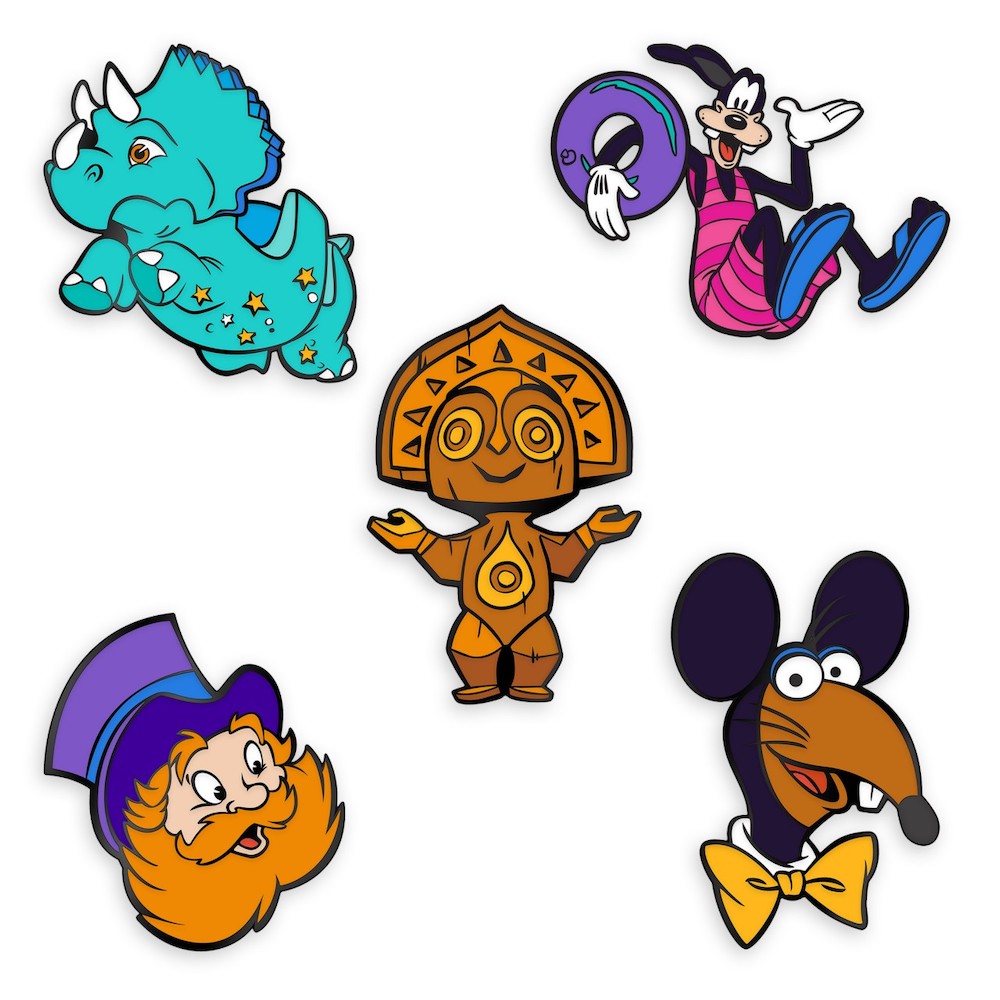 Walt Disney World 50th Anniversary Pin Set – ”The Vacation Kingdom of the World”