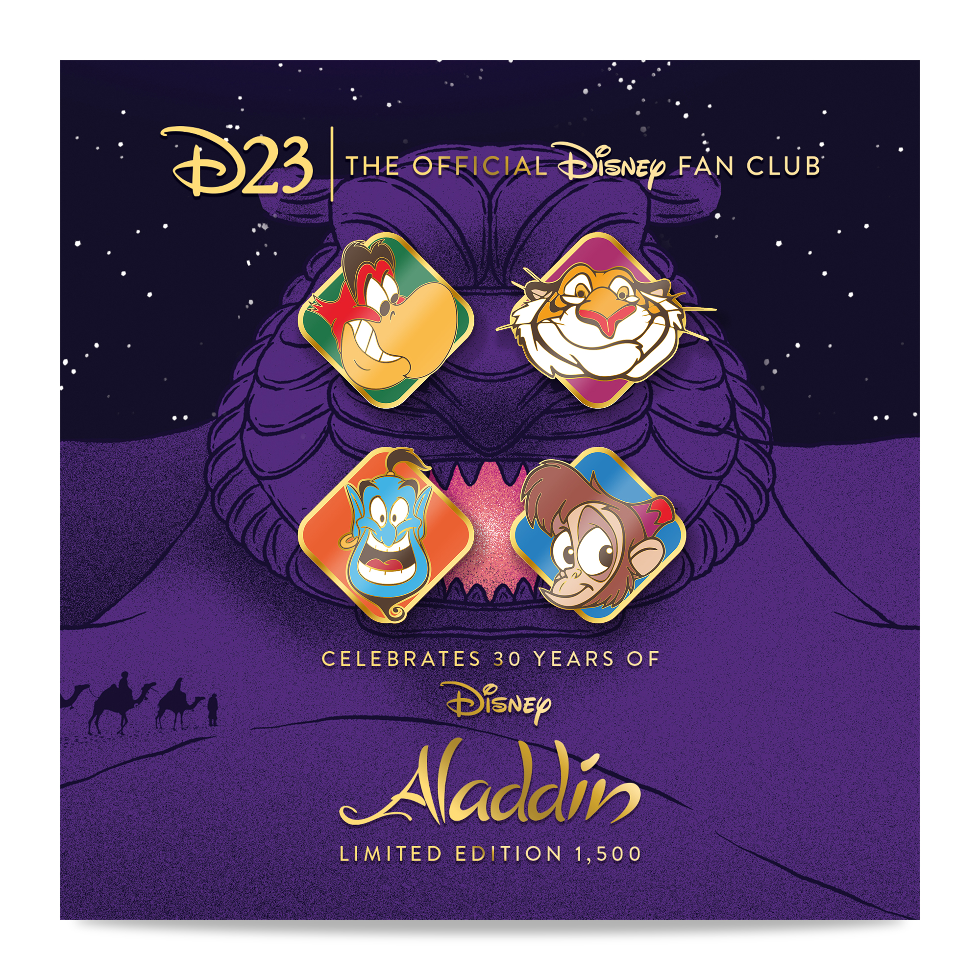 Aladdin pin set