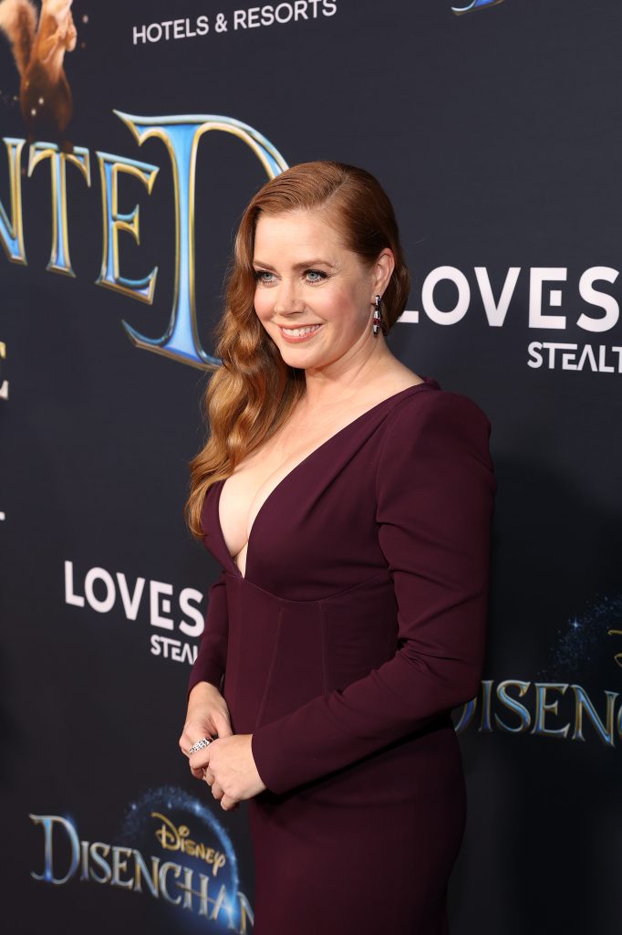 LOS ANGELES, CALIFORNIA - NOVEMBER 16: Amy Adams arrives at the premiere of Disney’s “Disenchanted” at the El Capitan Theatre in Hollywood CA on November 16, 2022.  The film begins streaming only on Disney+ November 18, 2022. (Photo by Jesse Grant/Getty Images for Disney)