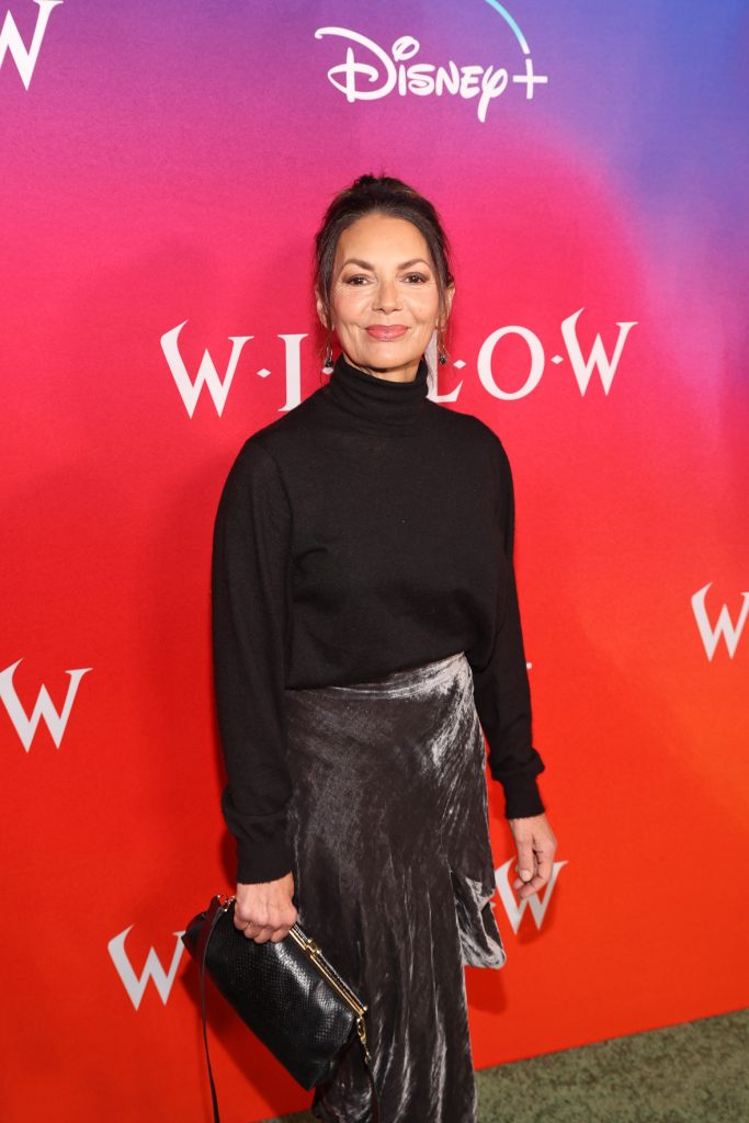 LOS ANGELES, CALIFORNIA - NOVEMBER 29: Joanne Whalley attends Lucasfilm and Imagine Entertainment's "Willow" Series Premiere in Los Angeles, California on November 29, 2022. The series debuts exclusively on Disney+ November 30, 2022. (Photo by Jesse Grant/Getty Images for Disney)