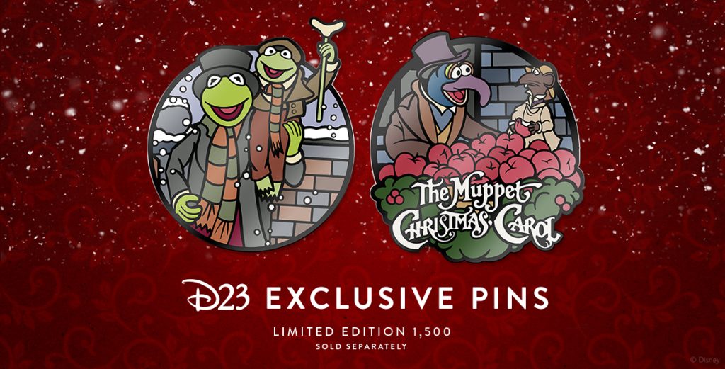 Two Jolly and Joyous Pins Celebrating the 30th Anniversary of The Muppet Christmas Carol!