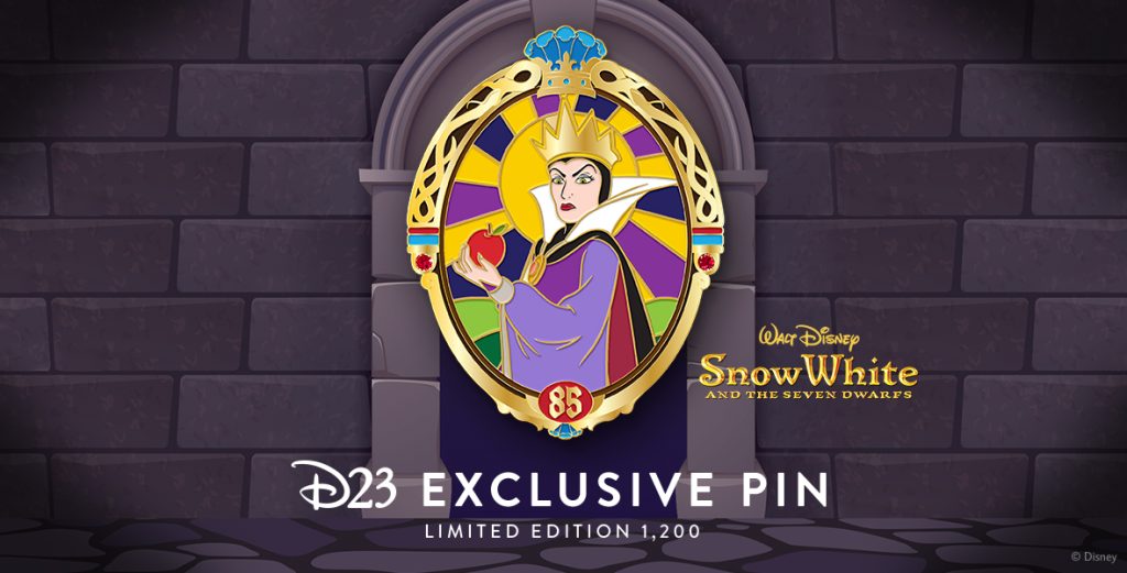 The Fairest Pin Celebrating Snow White and the Seven Dwarfs 85th Anniversary