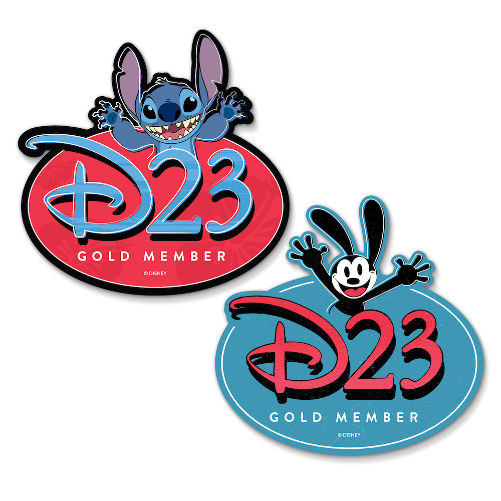 Stitch and Oswald the Lucky Rabbit Magnet Set