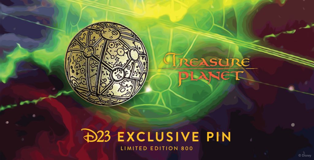 D23 Gold Members Can Chart a New Course with This Treasure Planet 20th Anniversary Pin!