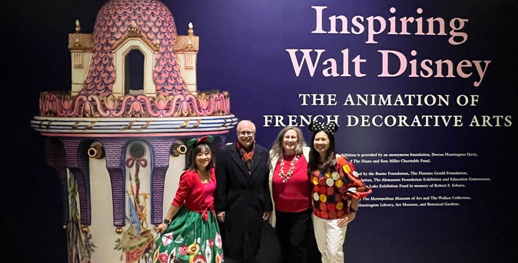 D23 Gold Members Get Inspired at Inspiring Walt Disney: The Animation of French Decorative Arts at The Huntington