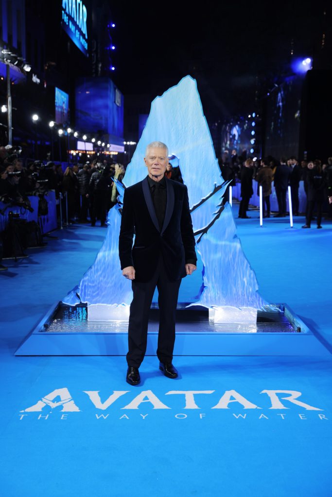 Stephen Lang attends the World Premiere of James Cameron's "Avatar: The Way of Water" at the Odeon Luxe Leicester Square on December 06, 2022 in London, England. (Photo by StillMoving.net for Disney)