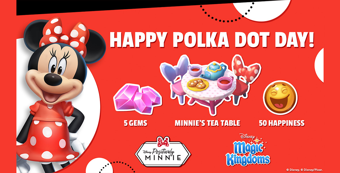 Celebrate National Polka Dot Day with All Things Minnie Mouse! - D23