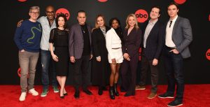 Cast and creatives from General Hospital pose on the red carpet at the 2023 Winter TCA press tour.