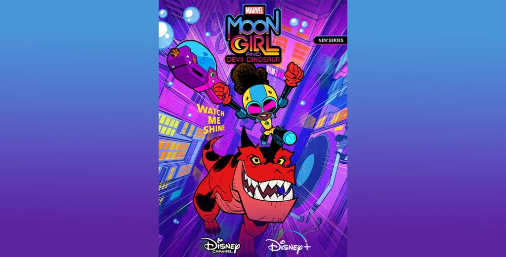 Disney Branded Television Releases Official Trailer for Marvel’s Moon Girl and Devil Dinosaur