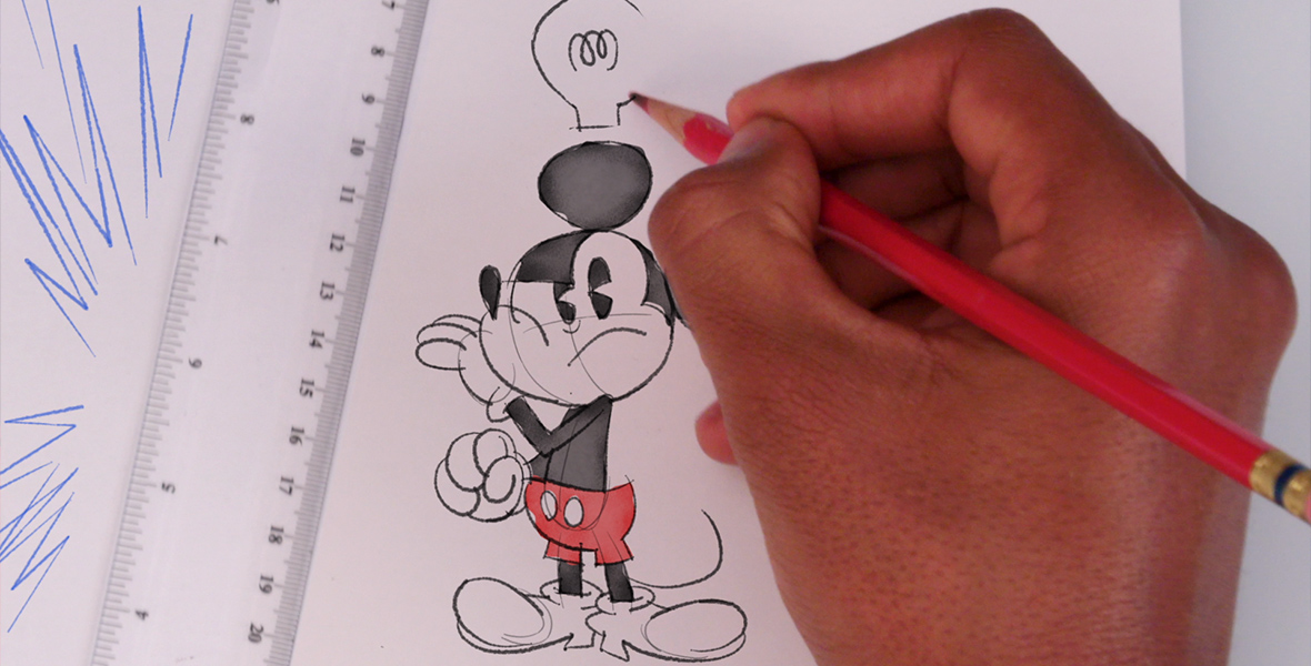 Learn How Not To Draw Mickey Mouse in This All-New Short - D23