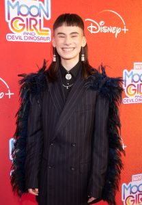 Ian Alexander attends the premiere for Marvel’s Moon Girl and Devil Dinosaur at the Walt Disney Studios Lot in Burbank, California.